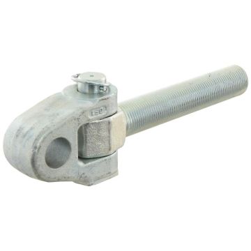 Spindel + gaffelkop - Cat.30mm - Schroefdraad: M36 x 3 - Links