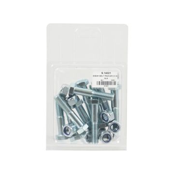 Boulon de cisaillement, M12x60mm (10 pièces Agripak)