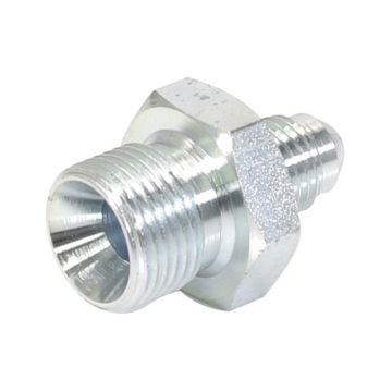 Hydraulisch verloopstuk 3/8'' BSP Man x 7/16'' JIC Man