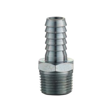 Slangpilaar 3/8'' binnendiam. naar buitendraad 3/8'' BSPT