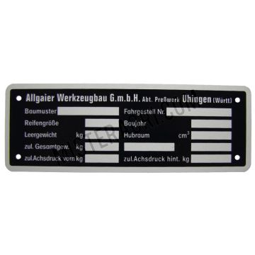 Typeplaatje