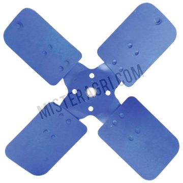 Ventilateur de refroidissement - 4 pales en acier