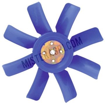 Ventilateur de refroidissement - 8 pales en plastique