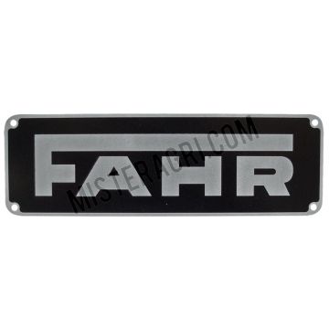 Embleem - 235 x 75 mm, gatafstand: 220 x 62 mm