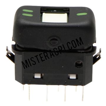 Schakelaar - ruitenwisser, ventilator, nieuwe uitvoering, 12 Volt