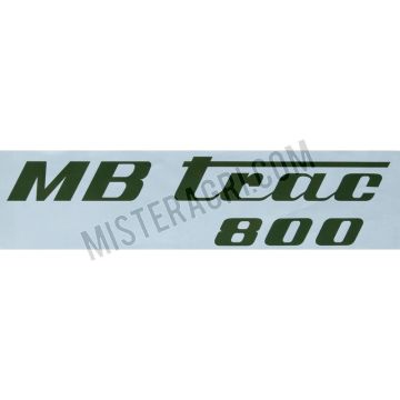 Abzeichen - MB Trac 800