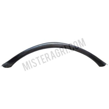 Rubberen rand - 100 x 1630 mm incl. draad en bevestiging
