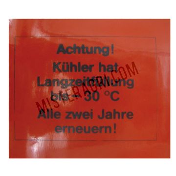 Achtung! Kühler