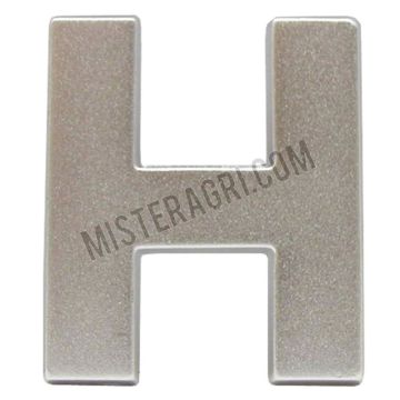 Lettre H - hauteur 38 mm