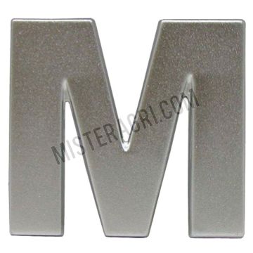 Lettre M - hauteur 50 mm