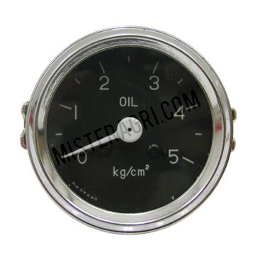 Oliedrukmanometer - mechanisch, 0-5 bar, inbouwmaat: 60 mm