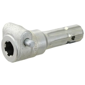 Aftakas Verlengstukken - Spiebaan inwendig 1 1/8'' - 6 x Spiebaan uitwendig 1 3/8'' - 6 met Snelspanstift.