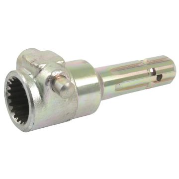 Aftakas Verlengstukken - Spiebaan inwendig 1 3/4'' - 20 x Spiebaan uitwendig 1 3/8'' - 6 met Snelspanstift.