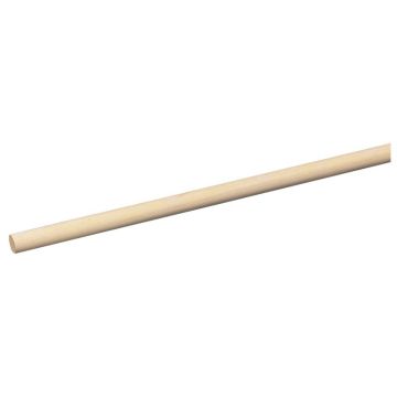 Bezemsteel Ø: 28.5mm (1 1/8'') x Lengte (cm): 152cm (60'')