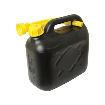 JERRY CAN PlASTIC BLACK-5l