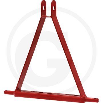 Trekbok cat. 1 (Minitractor) - 537x60x30 - 7 gaten - driepuntsbok