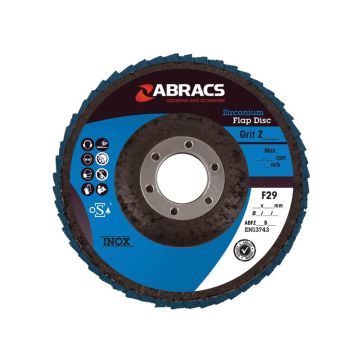 Fächerscheibe Ø125 x 10 x 22mm - 80er Körnung
