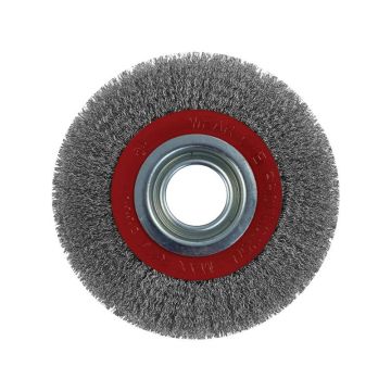 STAALBORSTEL ROND 150x31.75mm