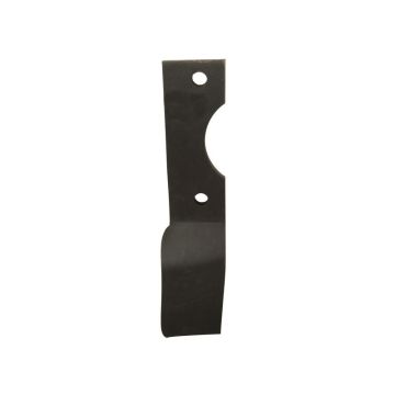 Freesmes Gedraaid Links 70x10mm Hoogte: 365mm. Gat afstand: 150mm. Gat Ø: 16.5mm. Vervanging voor Alpego