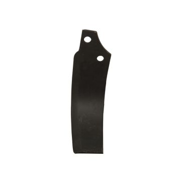Freesmes Gebogen Rechts 60x6mm Hoogte: 194mm. Gat afstand: 44mm. Gat Ø: 12.5mm. Vervanging voor Maschio