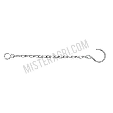 Veiligheidsketting - metaal, verzinkt
