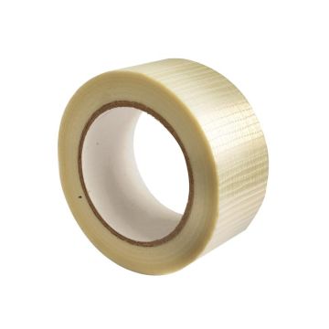Plakband Crossweave, Breedte: 50mm x Lengte: 50m