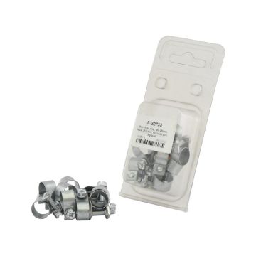 Mini-Klemme, Minimum Ø9mm, Maximum Ø11mm, 10 Stück Agripak.