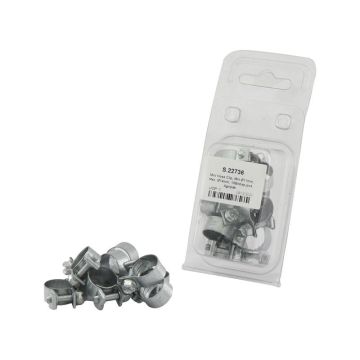 Schlauchschelle, Mindest Ø11mm, Max. Ø14mm, 10 Stk. Agripak.