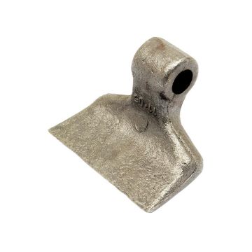 Hamerklepel, Bovenste breedte mm: 40mm, Breedte onderzijde mm: 120mm.