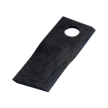 Maaiermesje 118 x 47 x 4mm, Gat Ø19mm Rechts   To fit as: 135563