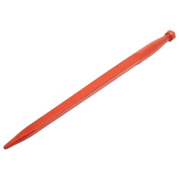 Tand - Recht 810mm, Schroefdraad: M30 x 2.00 (Vierkant)