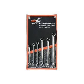 Ringsleutelset Open (6 stuks)