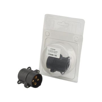 PLUG-4 PIN Male-PLASTIC AGRIPAK