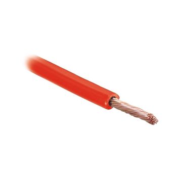 Elektrische kabel - 1 aderig, 1.5mm² Kabeldikte, Rood (Lengte: 10M), (Agripak)