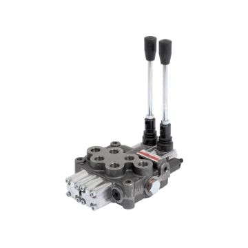 VENTIELBLOK / MONOBLOCK 3/8\" 2 SECT. E/D