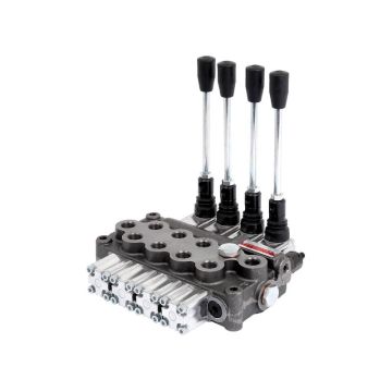 VENTIELBLOK / MONOBLOCK 3/8\" 4 SECT. E/E/D/D