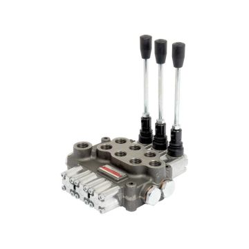 VENTIELBLOK / MONOBLOCK 1/2\" 3 SECT. D/D/D