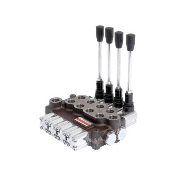VENTIELBLOK / MONOBLOCK 1/2\" 4 SECT. D/D/D/D