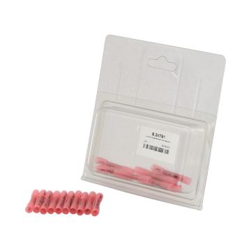 Doorvoer Krimp - Rood (10 stuks -Agripak)