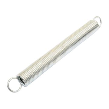 Trekveren, Veer Ø22mm, Draad Ø2.7mm, Lengte: 215mm.