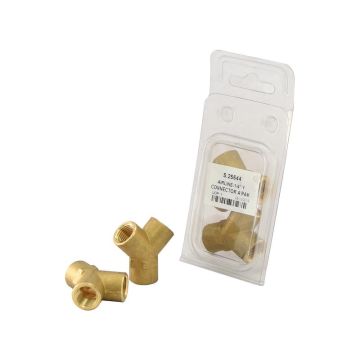 Y-Verdeelstuk 3 Inwendig 1/4'' BSP (Agripak 2 stuks)