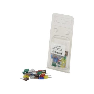 Fusible à fiche Micro 5.0, 7.5, 10, 15, 20, 25, 30 Ampères 21 pièces Agripak