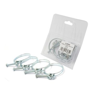 Schlauchschelle, Min Ø44mm, Max Ø49mm. 4Stück Agripak.