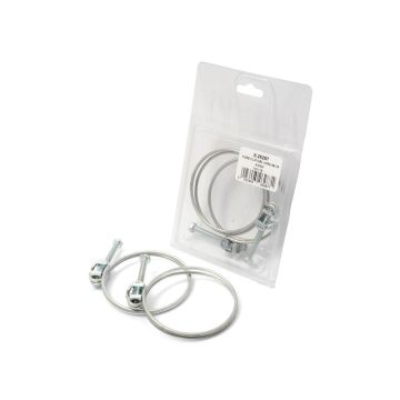 Schlauchschelle, Min Ø69mm, Max Ø76mm. 2Stück Agripak.