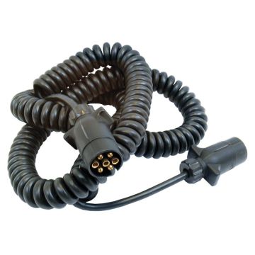 SPIRAALKABEL 3M + STEKKERS