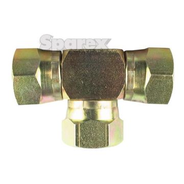 Nippel T 1/8\"BSP T F-F-F