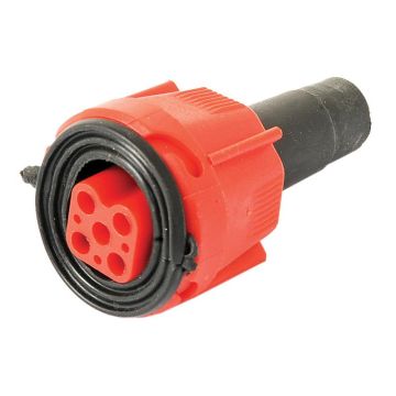 Plug Voor Trailerkabel (Rood)