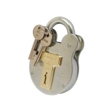 Squire Old English Padlock - Staal, Body width: 64mm (Security rating: 3)