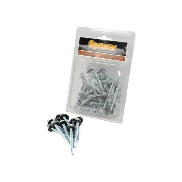 Zelfborende plaatschroeven (Din 963) 50stuks Agripak