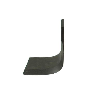 Freesmes Vierkant Links 100x10mm Hoogte: 202mm. Gat afstand: 76mm. Gat Ø: 16.5mm. Vervanging voor Horsch, Howard